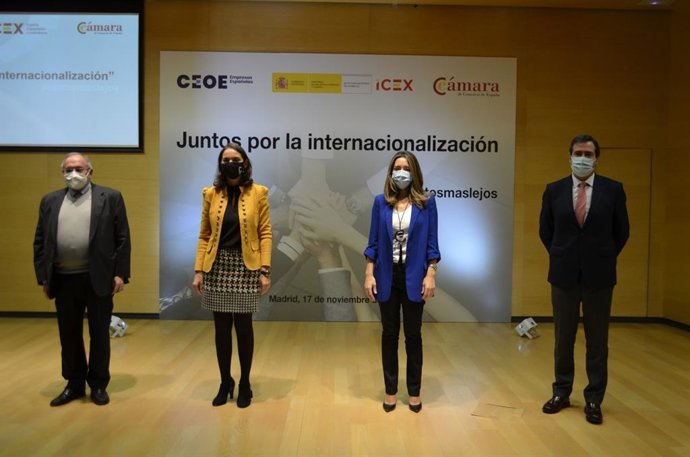Cámara de Comercio, ICEX y CEOE lanzan la plataforma #JuntosMasLejos para impulsar la internacionalización