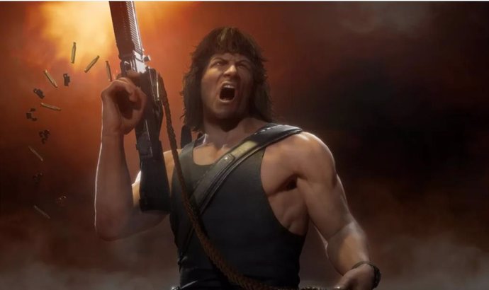 Rambo en Mortal Kombat 11 Ultimate.