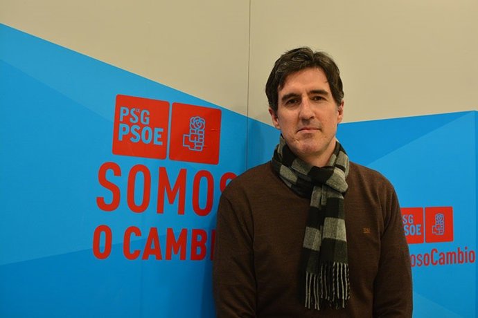El vicesecretario xeral del PSdeG y diputado, Pablo Arangüena