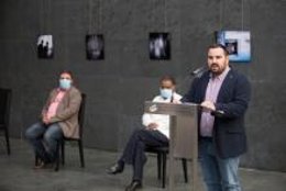 El parlamentario Carlos Mena.