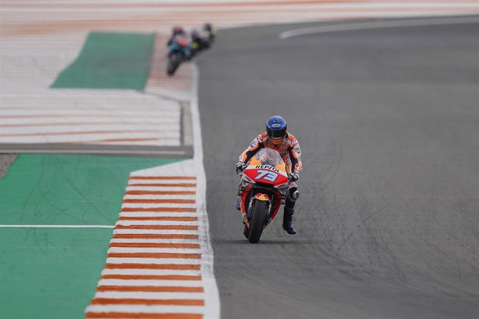 El piloto español de MotoGP Álex Márquez