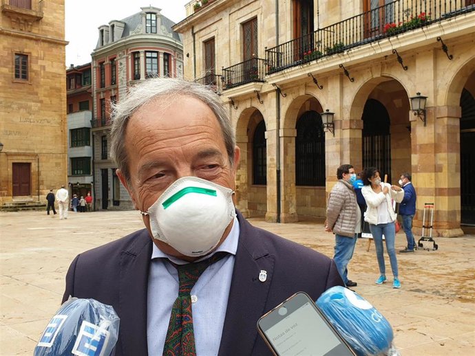 El concejal del PSOE y exalcalde de Oviedo, Wenceslao López