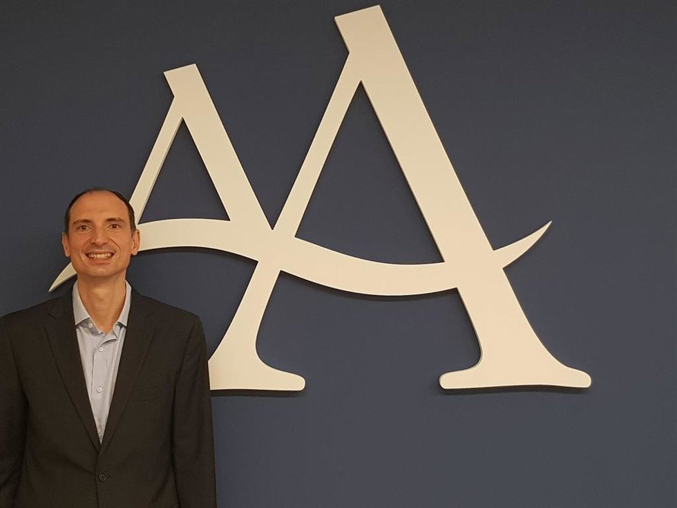 El director financiero de Angulas Aguinaga, Carlos Ordóñez