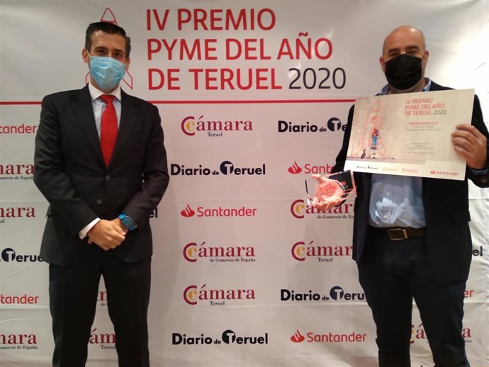 La empresa dedicada a transportes de mercancías Transverich, Premio Pyme 2020 de Teruel.
