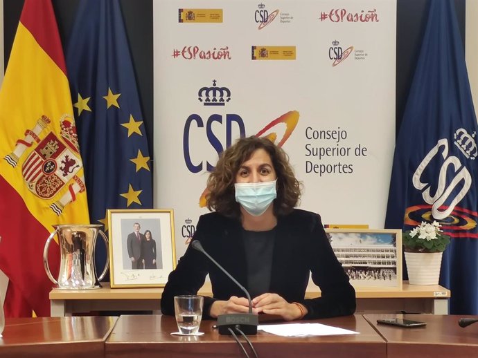 La presidenta del Consejo Superior de Deportes (CSD), Irene Lozano