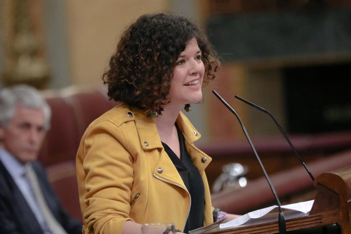 La diputada de Unidas Podemos Sofía Fernández Castañón.