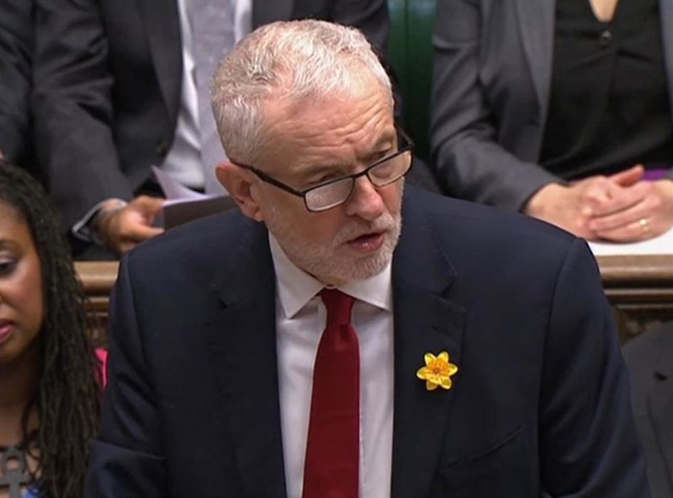 El antiguo líder del Partido Laborista, Jeremy Corbyn. 