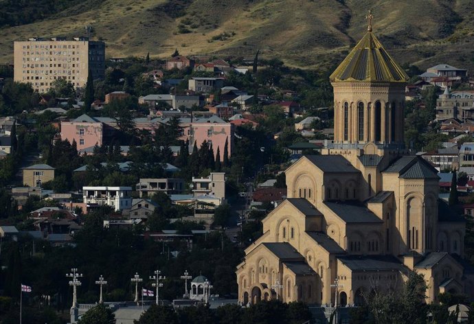 La ciudad de Tiblisi, capital de Georgia