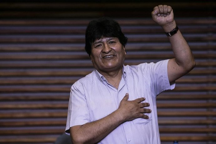 El expresidente de Bolivia Evo Morales