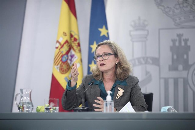 La vicepresidenta y ministra de Asuntos Económicos, Nadia Calviño