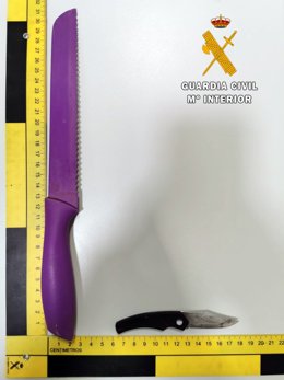 Cuchillos intervenidos