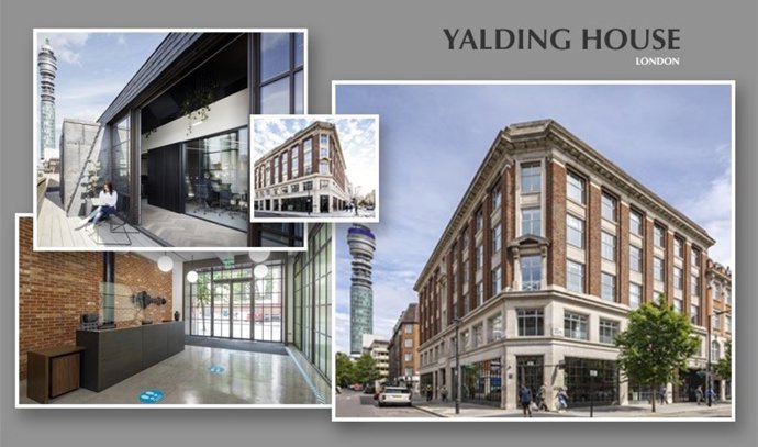 Edificio de oficinas que Mapfre ha comprado a British Land en el barrio londinense de Fitzrovia (antigua sede de la BBC en Londres).