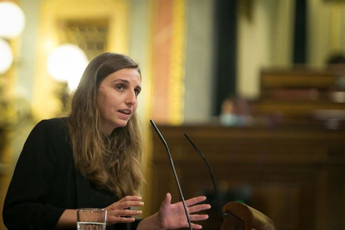 La diputada de Unidas Podemos por Baleares, Lucía Muñoz.