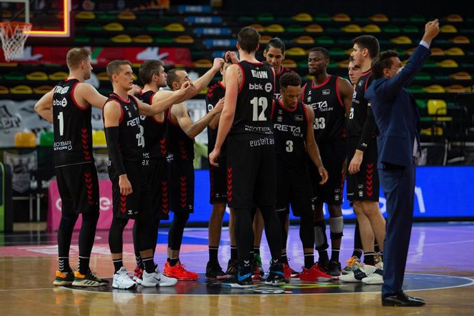 El Bilbao Basket celebra una victoria