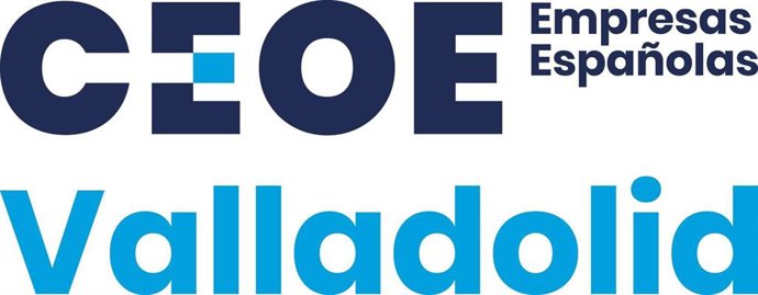 Nuevo logotipo de CEOE Valladolid.