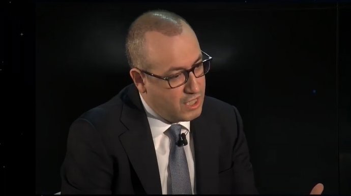 El consejero delegado de BBVA, Onur Gen, en el XXVII Encuentro del Sector Financiero organizado por Deloitte, 'ABC' y Sociedad de Tasación.