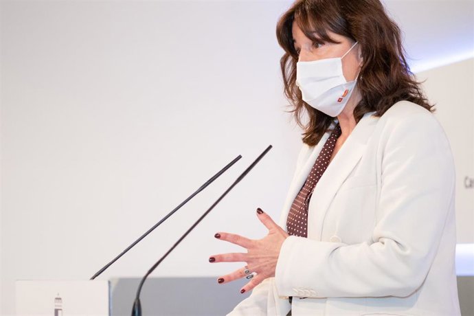 La consejera de Igualdad y portavoz, Blanca Fernández,