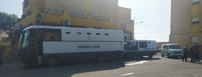 Despliegue de la Guardia Civil en Aznalcóllar