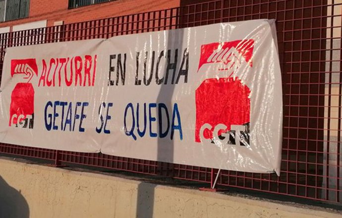 Trabajadores de la empresa Aciturri consiguen un preacuerdo tras semanas de huelga