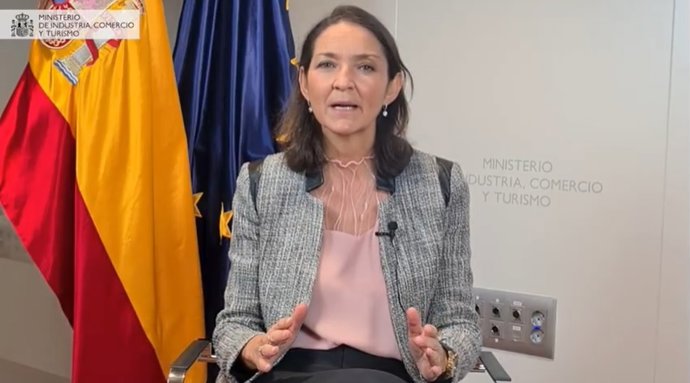 La ministra d'Indústria, Comer i Turisme, Reyes Maroto