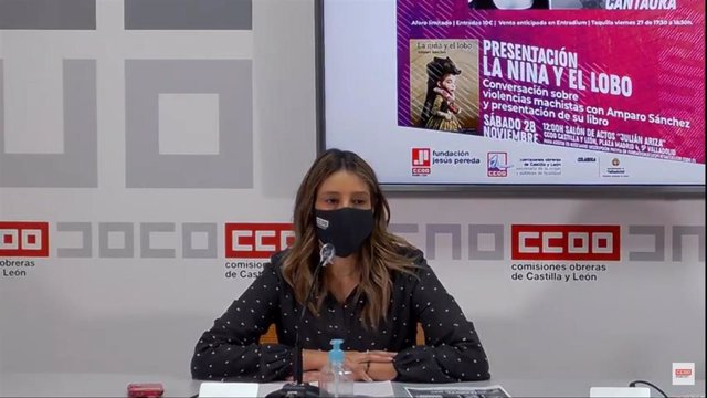 La secretaria de Mujer y Políticas de Igualdad de CCOO en Castilla y León, Yolanda Martín Ventura, presenta la segunda edición del Feminifest.
