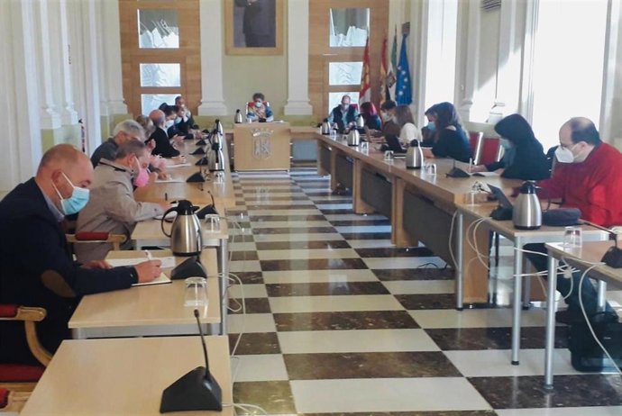 Reunión del consejo rector del IMAS de Cáceres