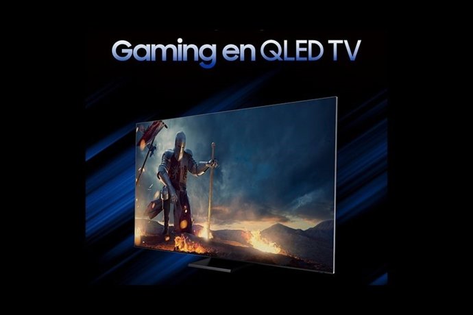 Televisor Samsung QLED.