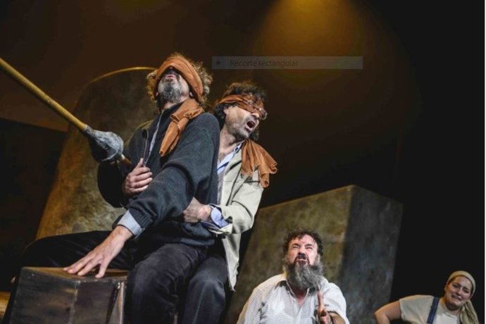 Un momento de la obra Don Quijote somos todos.