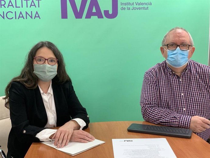 Mónica Oltra en la inauguración del encuentro de profesionales de la juventud #Infrum, organizado por el Institut Valenci de la Joventut (IVAJ),