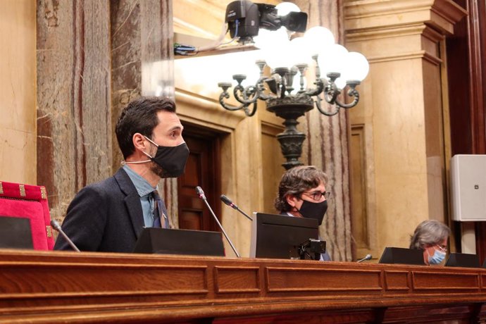 El president del Parlament, Roger Torrent