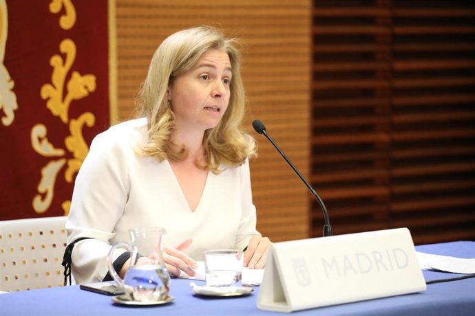 Inmaculada Sanz, portavoz municipal en el Ayuntamiento de Madrid.