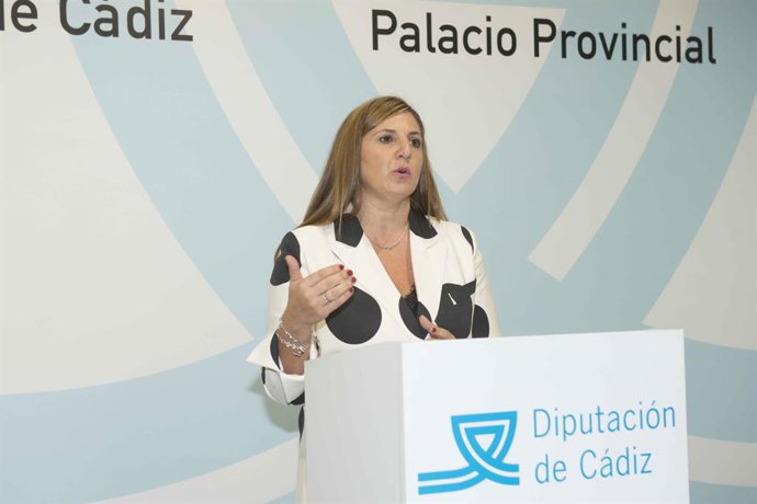 Irene García, presidenta de la Diputación de Cádiz