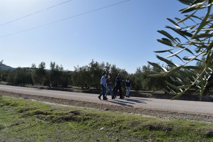 Visita al camino rural