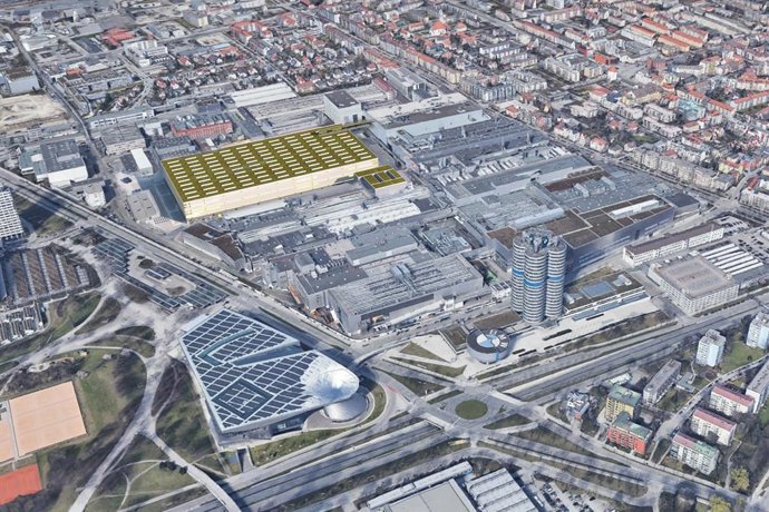 Planta de BMW en Munich.