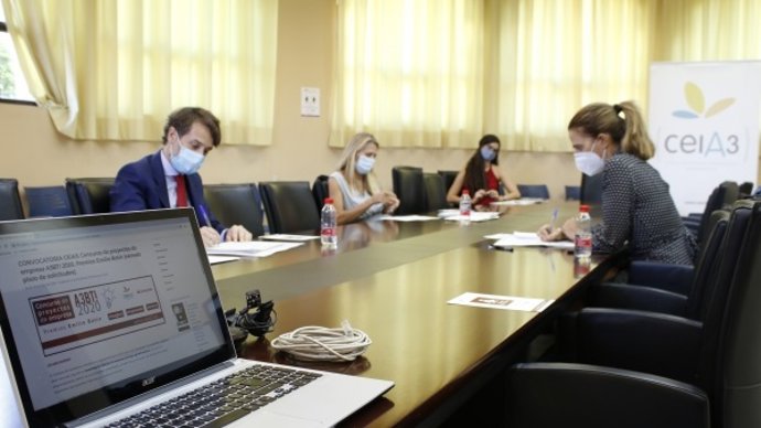 Reunión del jurado de los premios Emilio Botín 2020