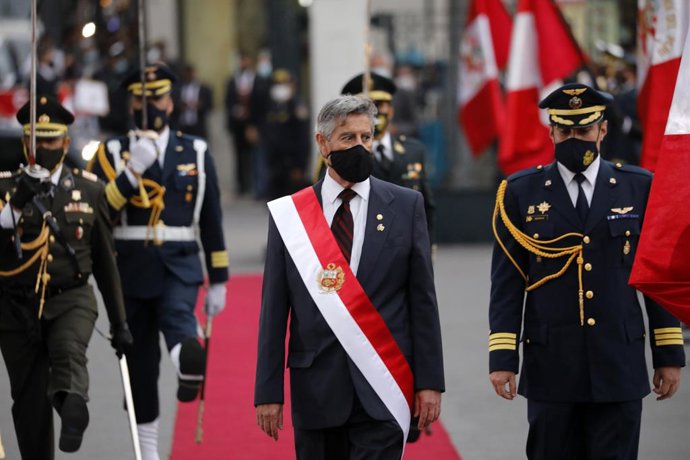 El nuevo presidente de Peré, Francisco Sagasti.
