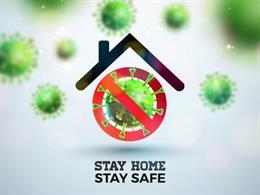 Cartel del Ayuntamiento de Burgos sobre el cierre de los centros cívicos para hacer frente a la pandemia