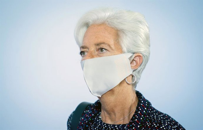 FILED - 11 September 2020, Berlin: Christine Lagarde, President of the European Central Bank (ECB), arrives for the EU Informal Meeting of Ministers for Economic and Financial Affairs. Coronavirus recovery is threatening to lose momentum. Photo: Kay Nie
