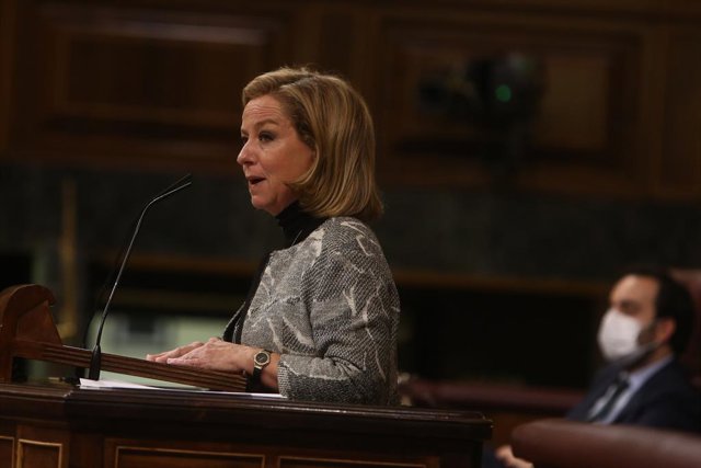 La diputada de Coalició Canària (CC) Ana Oramas, al Congrés dels Diputats. Madrid (Espanya), 11 de novembre del 2020.