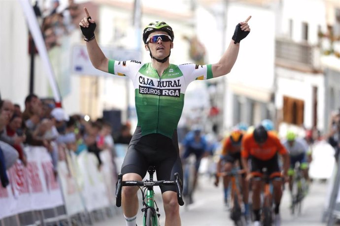 El ciclista español Gonzalo Serrano, que correrá en el Movistar Team hasta 2022 tras su paso por el Caja Rural-Seguros RGA
