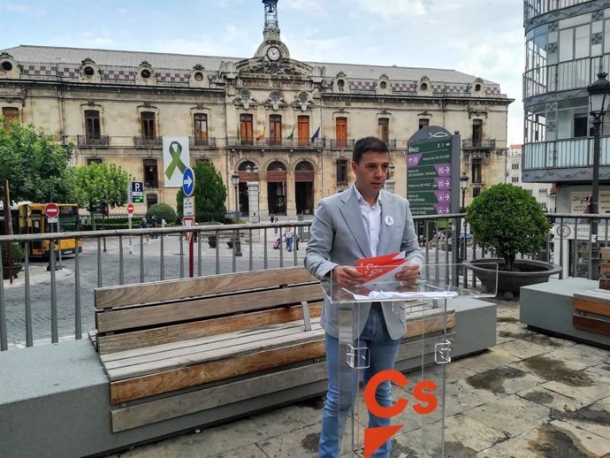 El portavoz de Cs en la Diputación de Jaén, Ildefonso Ruiz