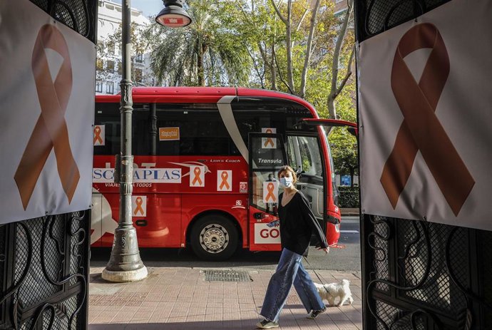 Protesta de colegios concertados en Valncia contra la reforma educativa