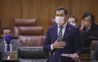 Moreno espera abonar en diciembre las primeras ayudas directas a pymes y autónomos y completarlas en tres meses