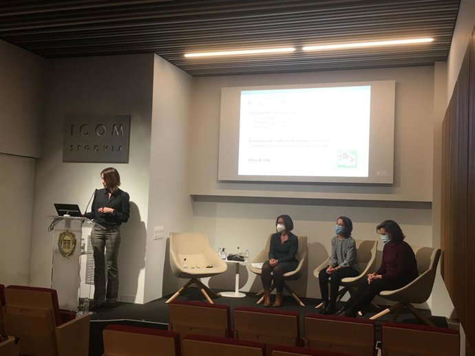 Formación en el Colegio de Médicos de Segovia.