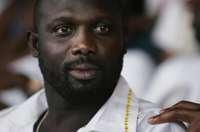 El presidente de Liberia, George Weah