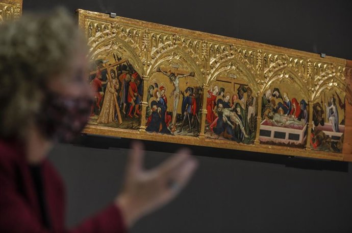 Predela del Retablo del Centenar de la Ploma