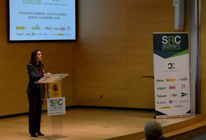 La ministra de Industria, Turismo y Comercio, Reyes Maroto