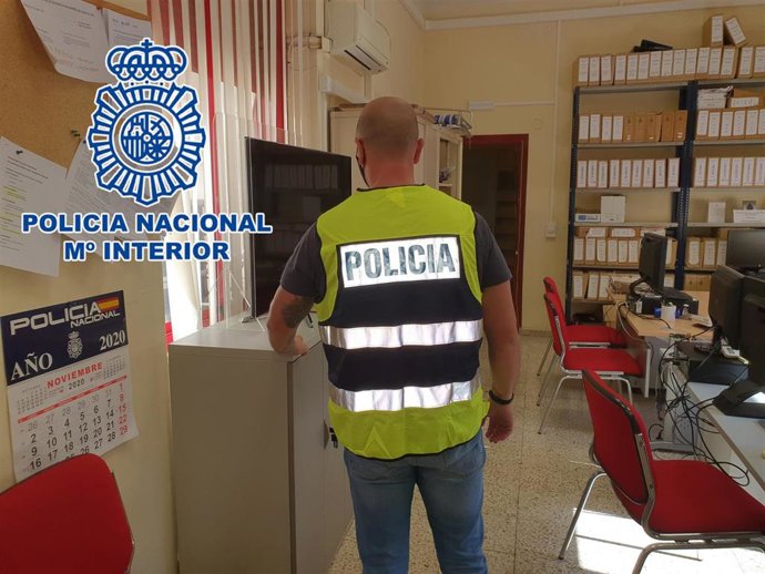 Interior de la Comisaría de Jaén