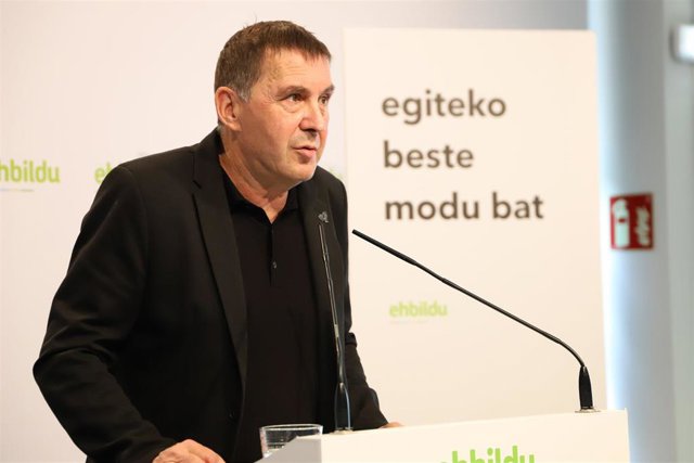 El coordinador general de EH Bildu, Arnaldo Otegi