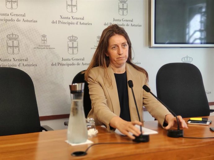 La diputada de Podemos en la Junta General, Lorena Gil.